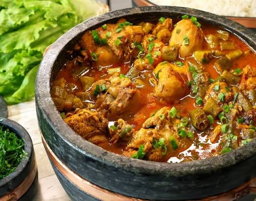 Frango com Quiabo
