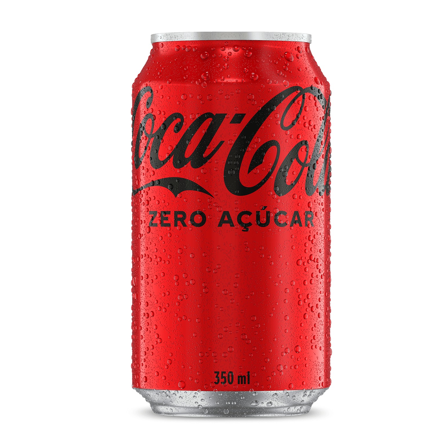 Coca lata 350ml zero açúcar