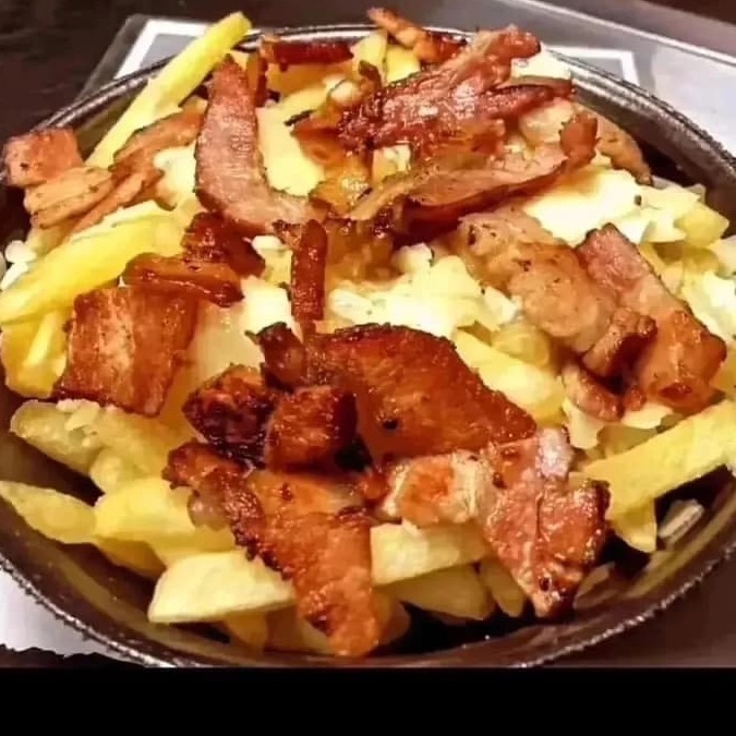 FRITAS QUEIJO E BACON 500GR